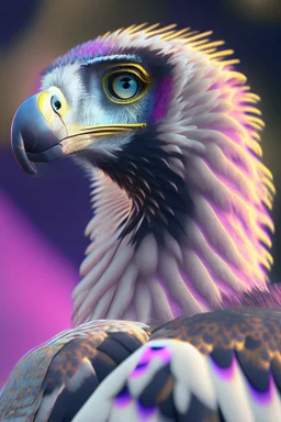 weasel bald eagle lemur,delicate colors, ultra detailed, smooth, light effect，vaporwave colorful, smooth, extremely sharp detail, finely tuned detail, ultra high definition, 8 k, unreal engine 5, ultra sharp focus