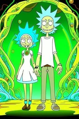 rick and morty den bir çift