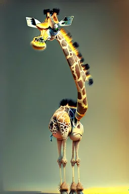 Dumpy giraffe