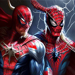 Spiderman and thor