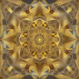 golden vinyl kaleidoscope