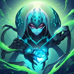 Clear focus, High resolution, Alien Queen, beautiful face,