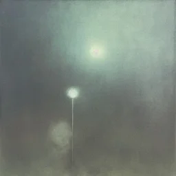 photographic camera in abstract style. fog and smoke in atmosphere. bokeh, lens flare. Dark mood. Dripping paint. oil on canvas, high detailed. beksinski