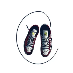 Logotipo para marca de Tênis, sneakers com nome West Kicks