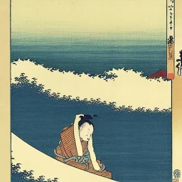 Gvent by Hokusai.