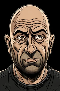 Joe rogan cartoon 4k