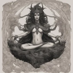 goddess of darkeness and shadows