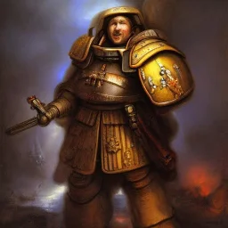 Rembrandt space marine battle