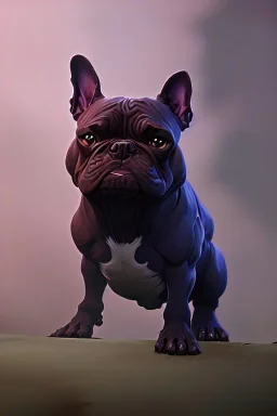 alien french bulldog musculature hulk body HD strong french bulldog hulk marvels Warcraft