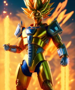 Goku, metal golden armor, defined muscles, shirtless, soft light atmosphere, light effect，vaporwave colorful, concept art, smooth, extremely sharp detail, finely tuned detail, ultra high definition, 8 k, unreal engine 5, ultra sharp focus