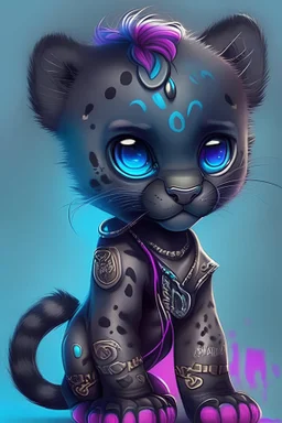 cute disney like Punky Panther