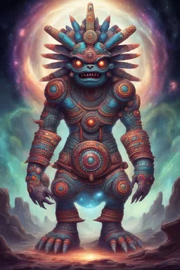 aztec transdimensional galactic monster