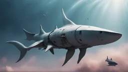 vaisseau spatial requin