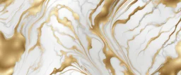 Hyper Realistic White & Golden Abstract Marble Textures