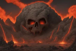 Horrific volcanic mines 2D art edition