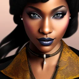  a pretty black women in harry potter dreamlikeart style created by Anon739309