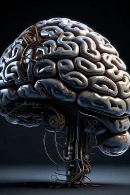 AI brain realistic