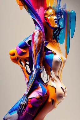 Abstract art, bodies