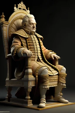 King Louis XVI,3d,blender
