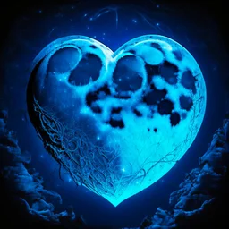 electric heart blue moon