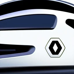 renault brand logo futuristic robot