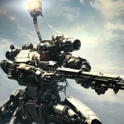 art by Yoji Shinkawa - Japanese style Robot, atmospheric, realistic, unreal engine cosmic galactic, cinematic lighting, octane render, cosmic ambiance, masterpiece, art by Yoji Shinkawa, composing fit inside, masterpiece