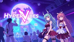 poster for HyperVibes Afterparty, anime and cosplay