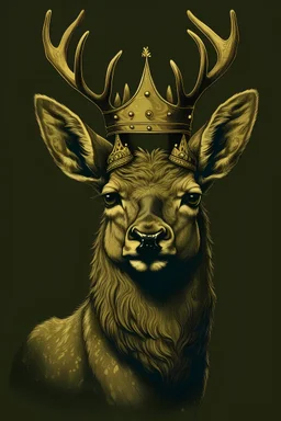 Deer like a king