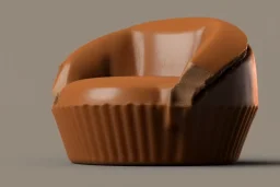 Reese's Peanut butter cup armchair