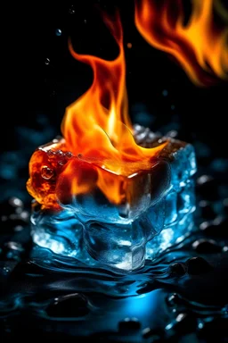 Fire on ice