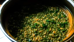 Cook the lentils and brown rice separately. Steam the spinach until wilted. Mix all ingredients together, adding vegetable broth for flavor.