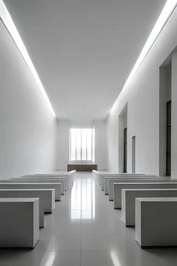 iglesia minimalista estilo peter eisenman