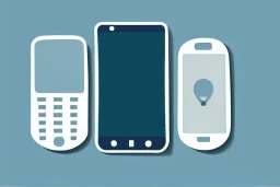 phone cellphone smartphone vector icon symbol illustration smart technology design cellphone screen