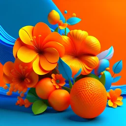 "Social Media Orange Blossom Flavor In 3D technology and 8K precision With velvety spectrum colors"