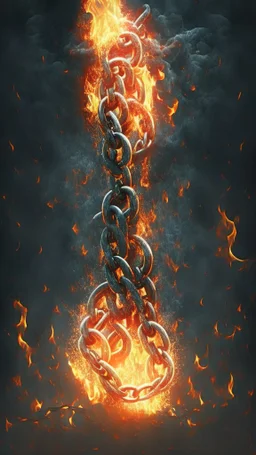 burning chains