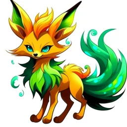 Create an elemental fox thing