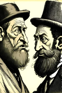 a Jew and an antisemite argue