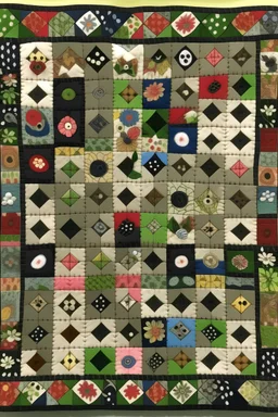 patchwork with drahokams