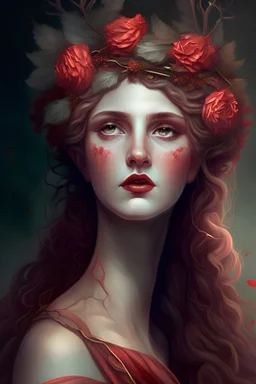 persephone as a beautiful young woman