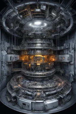 nuclear meltdown at a dark matter reactor