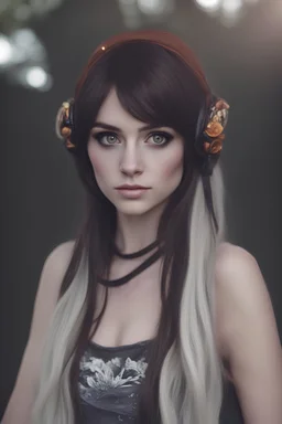 anna mcclelland, dark hair, youtuber, cosplay, brown eyes, ultra realistic photo, realistic skin