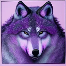 Purple wolf
