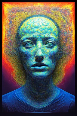 trust the body over the mind; neo-surrealistic optical art