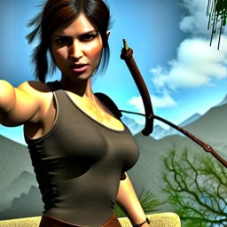 lara croft oogling me lustfully