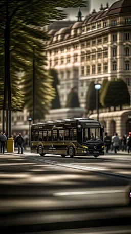 lexbussen til charlottenberg med busssjåfør fra sparta, shot on Hasselblad h6d-400c, zeiss prime lens, bokeh like f/0.8, tilt-shift lens 8k, high detail, smooth render, down-light, unreal engine, prize winning