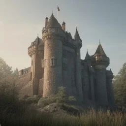 Castle, --s 80000000, octane render, intricate details, ultra realistic style, 8k resolution