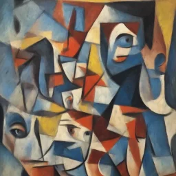 cubism, portray by pablo picasso