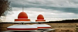 Tic-Tac UFO floating, Alberta, cinematic, Fuji Film, Anamorphic lens, deep depth of field