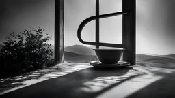 Capture the ethereal dance of light and shadow in a stunning monochromatic photograph with selective color details, revealing the hidden poetry of everyday objects.