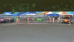 party on parking lot by Andrea del sarto